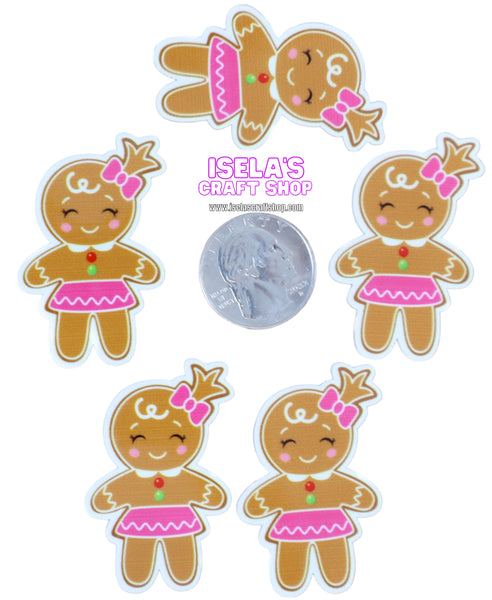 1pc High Quality Cookie Girl Resin Planar P1006