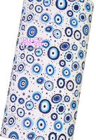 1pc New Evil Eye  Faux Leather Sheet F918
