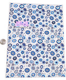 1pc New Evil Eye  Faux Leather Sheet F918