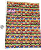 1pc Sunflower Serape Faux Leather Sheet F26
