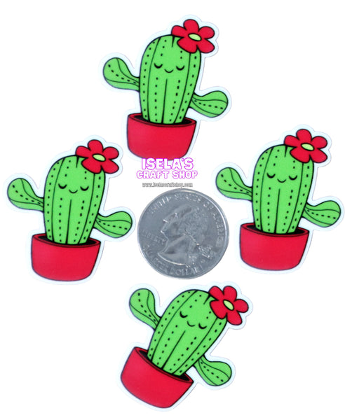 1pc - New High Quality Cactus Resin Planar- P848
