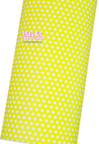 New 1pc Yellow Faux Leather Sheet F557
