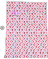 New 1pc Donut Faux Leather Sheet F911