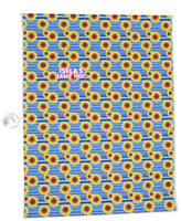 New 1pc Sunflower Faux Leather Sheet F604