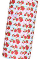 New 1pc Rose Faux Leather Sheet F773