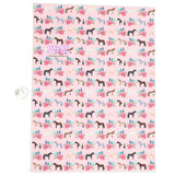 New 1pc Horse Faux Leather Sheet F411