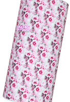 New 1pc Flower Faux Leather Sheet F