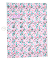 New 1pc Flower Faux Leather Sheet F594