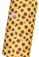 New 1pc Sunflower Faux Leather Sheet F835