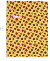 New 1pc Sunflower Faux Leather Sheet F835