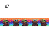 3Yards -Character ribbon Size  7/8" 22mm