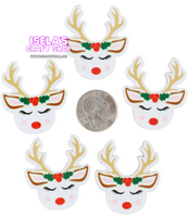 1pc High Quality Reindeer Resin Planar  P1009