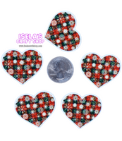 1pc--High Quality Heart Resin Planar P1021