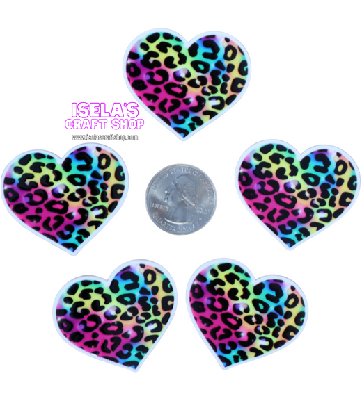 1pc -High Quality Heart Resin Planar P791