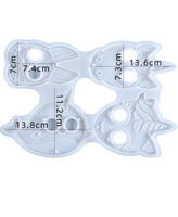 New Self Defense Keychain mold- M129