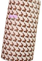 New 1pc Butterfly  Faux Leather Sheet F711