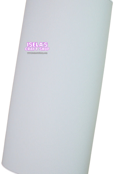 1pc Silver Faux Leather Sheet