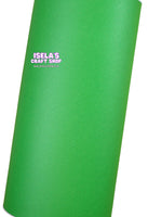 New 1pc Grass green Faux Leather Sheet F364
