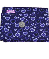 Blue Printed Bullet Liverpool Fabric L4