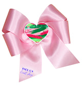 1pc-watermelon heart Resin Planar - P864