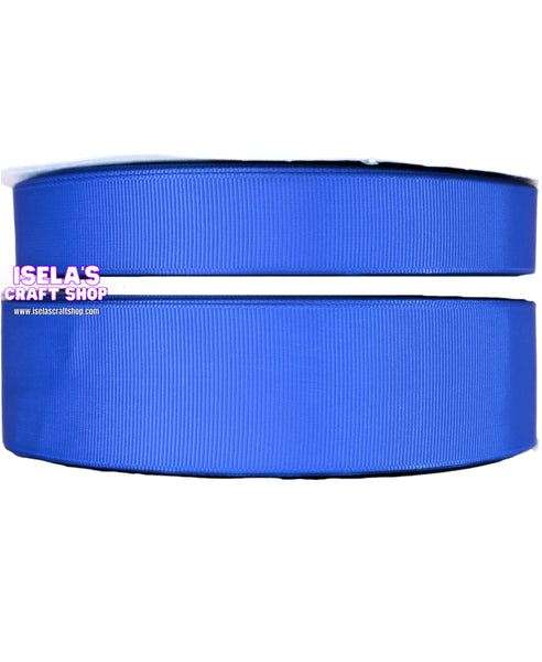 Solid Blue Ribbon Size 7/8" or 1.5"