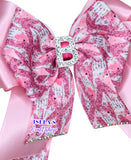 Elegant Custom Pink Boutique Bow