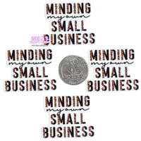 1pc-Minding my own Small Business Resin Planar P700