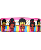 50 yards Roll-Size 1.5” - Girl Ribbon