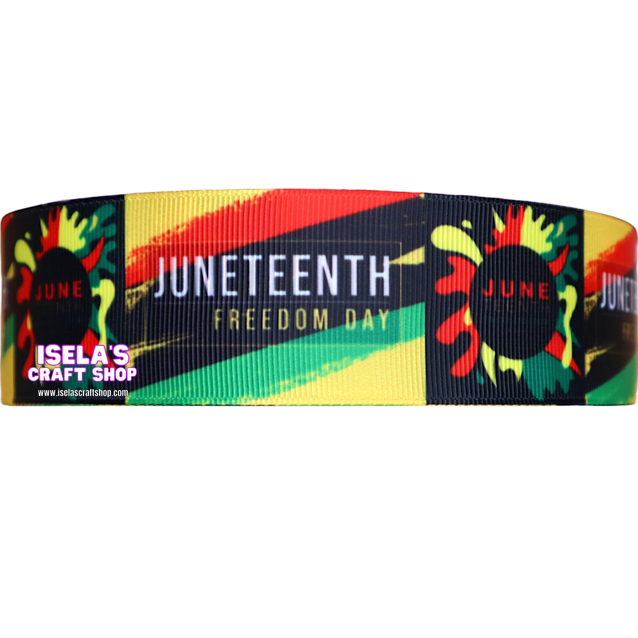 Celebrate Juneteenth with our High Quality Ribbon - Perfect for Hair ...