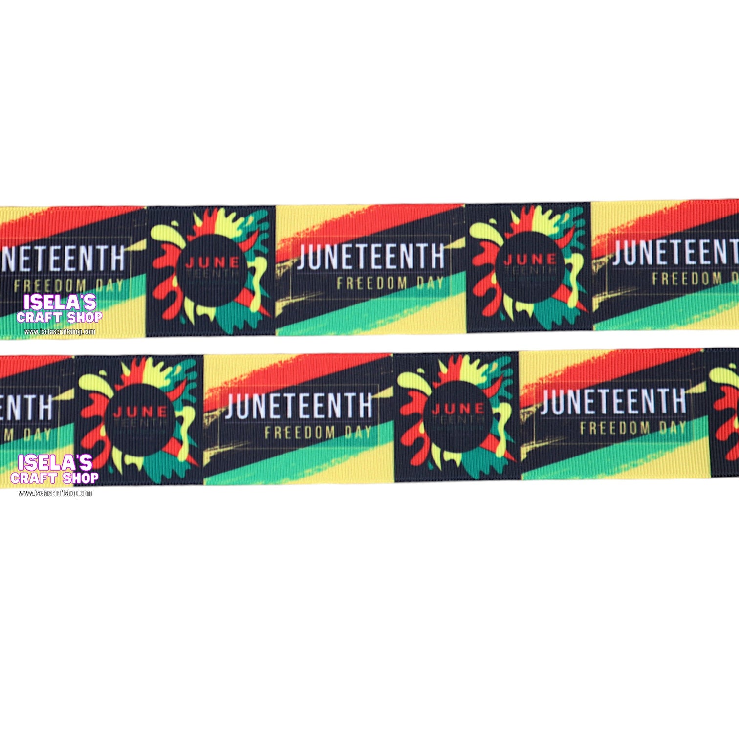 Celebrate Juneteenth with our High Quality Ribbon - Perfect for Hair ...