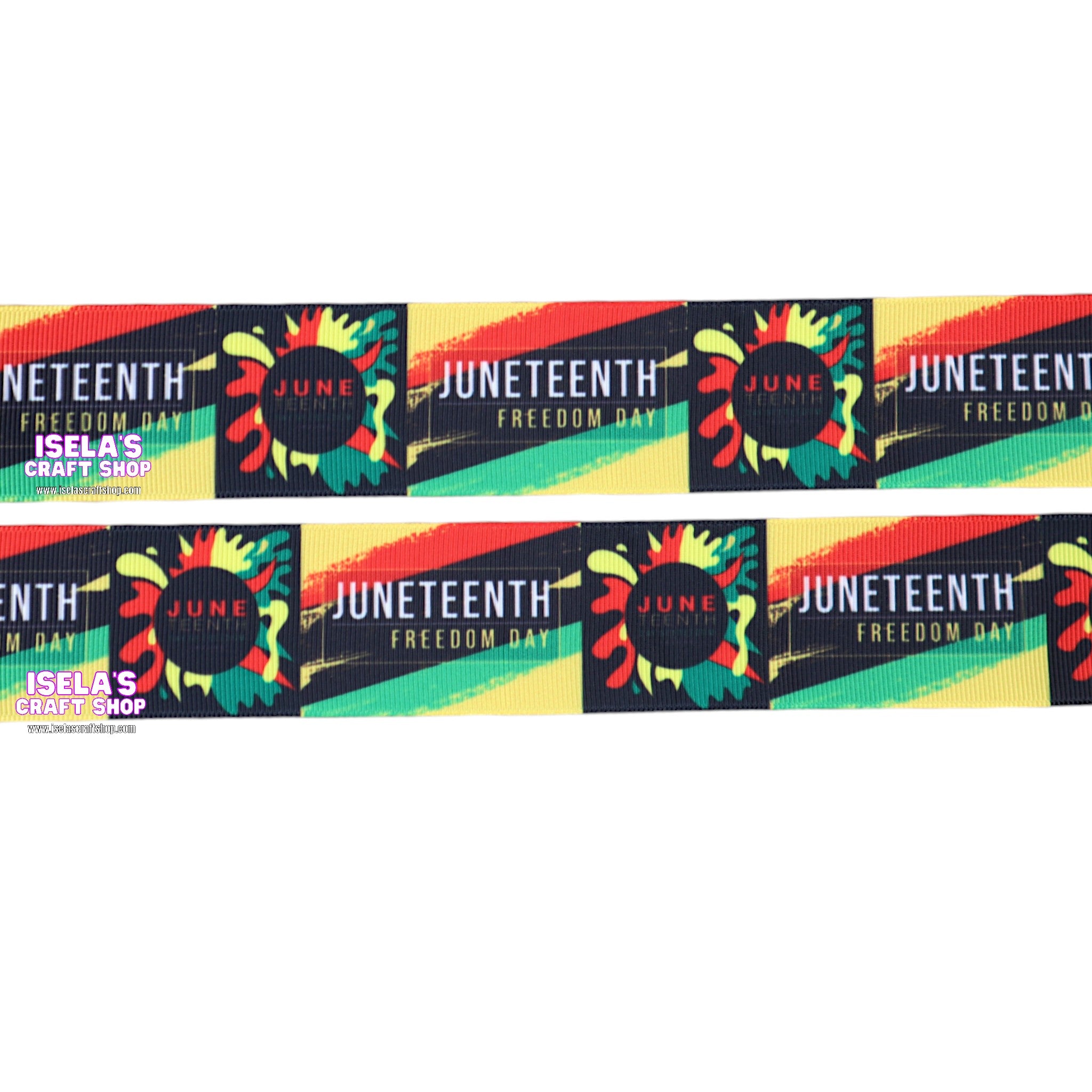 Celebrate Juneteenth with our High Quality Ribbon - Perfect for Hair ...