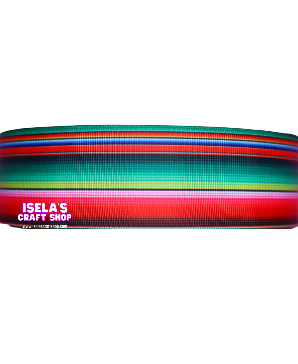 3yards -Serape Ribbon 7/8