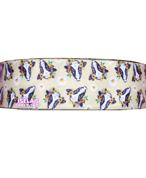 50 yards Roll-Size 1.5” -COW Ribbon