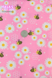 New Daisy Printed Bullet Liverpool Fabric L121
