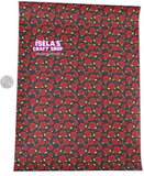 1pc Rose Faux Leather Sheet F248