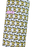 1pc Butterfly Faux Leather Sheet F233