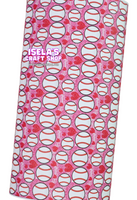 1pc Baseball Faux Leather Sheet F351