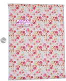 1pc Flower Faux Leather Sheet F508