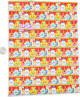 1pc School Faux Leather Sheet F373