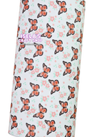 New 1pc Butterfly Faux Leather Sheet F431