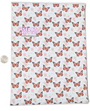 New 1pc Butterfly Faux Leather Sheet F431
