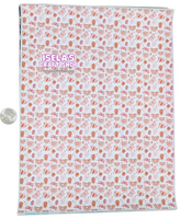 1pc Faux Rainbow Butterflies Leather Sheet F440