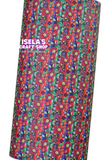 1pc Serape Floral Faux Leather Sheet F317