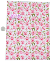 1pc flower Faux Leather Sheet F245