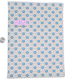 1pc Evil Eye Faux Leather Sheet F327