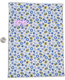 1pc Evil Eye Faux Leather Sheet F329