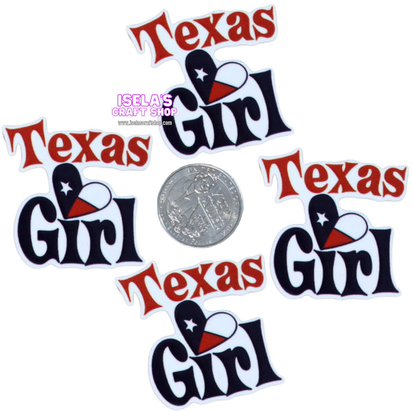 1pc- Texas Girl Resin Planar P823