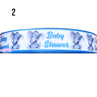 3Yards- Baby Shower Ribbon Size-1"Inch