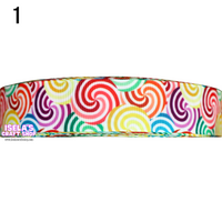 3Yards-High Quality Swirls  7/8" 22mm Ribbon