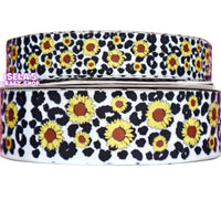 Sunflower  High Quality Ribbon size 7/8" or 1.5"